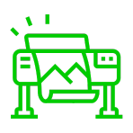 La impresión digital ofrece alta calidad en colores vibrantes y acabados precisos, siendo rentable para volúmenes reducidos.